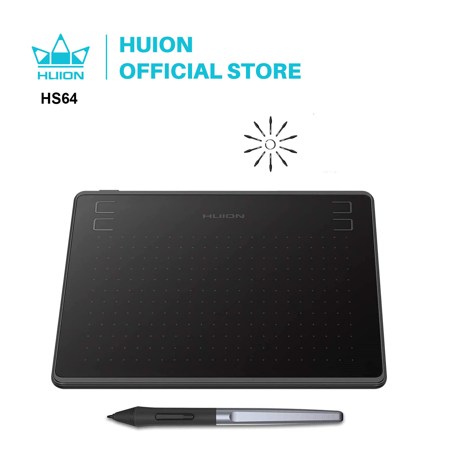 Graphic Tablet Accessories - HUION HS64 6x4 pouces tablettes de