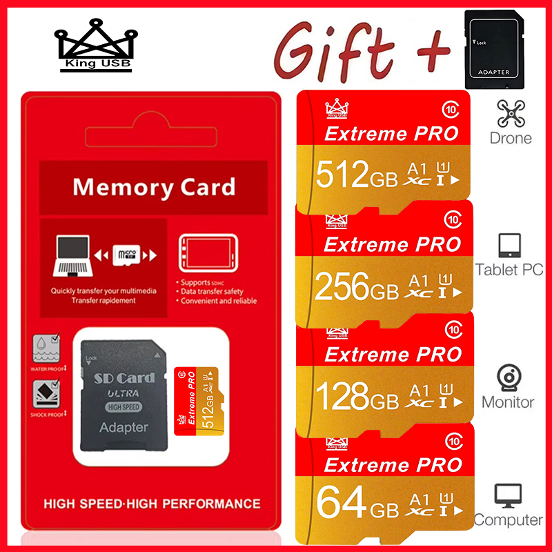 Microsd Card Tablet - Nouvelle carte mémoire Micro TF/SD 16