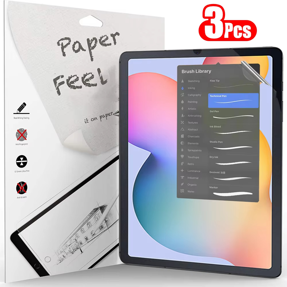 Tablet S9 Fe Accessories - Protecteur d'écran en papier, 3 pièces,