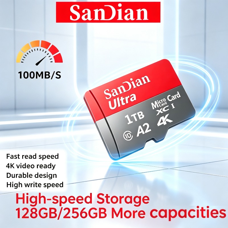 Microsd Card Tablet - Carte Micro TF/SD haute vitesse U3