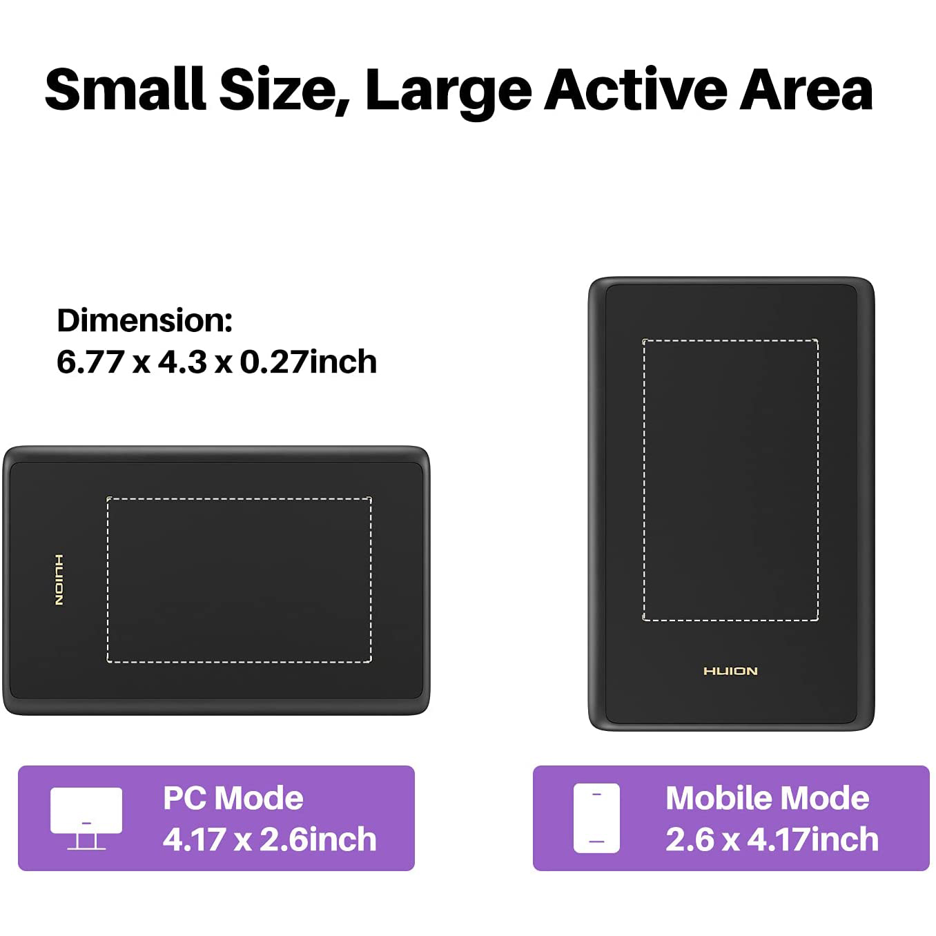 Huion-Tablette de dessin H420X - Graphic Tablet Accessories avis et prix