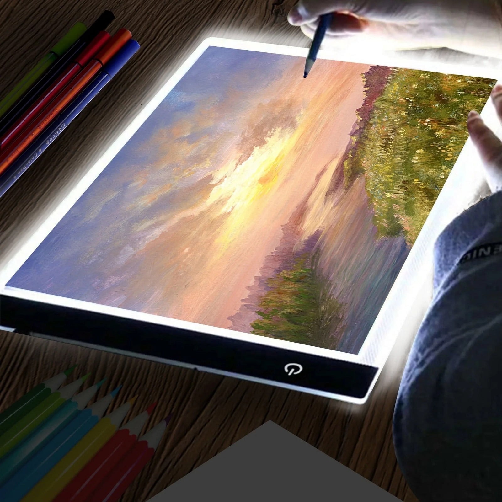 Tablette lumineuse LED à trois - Graphic Tablet Accessories avis et prix