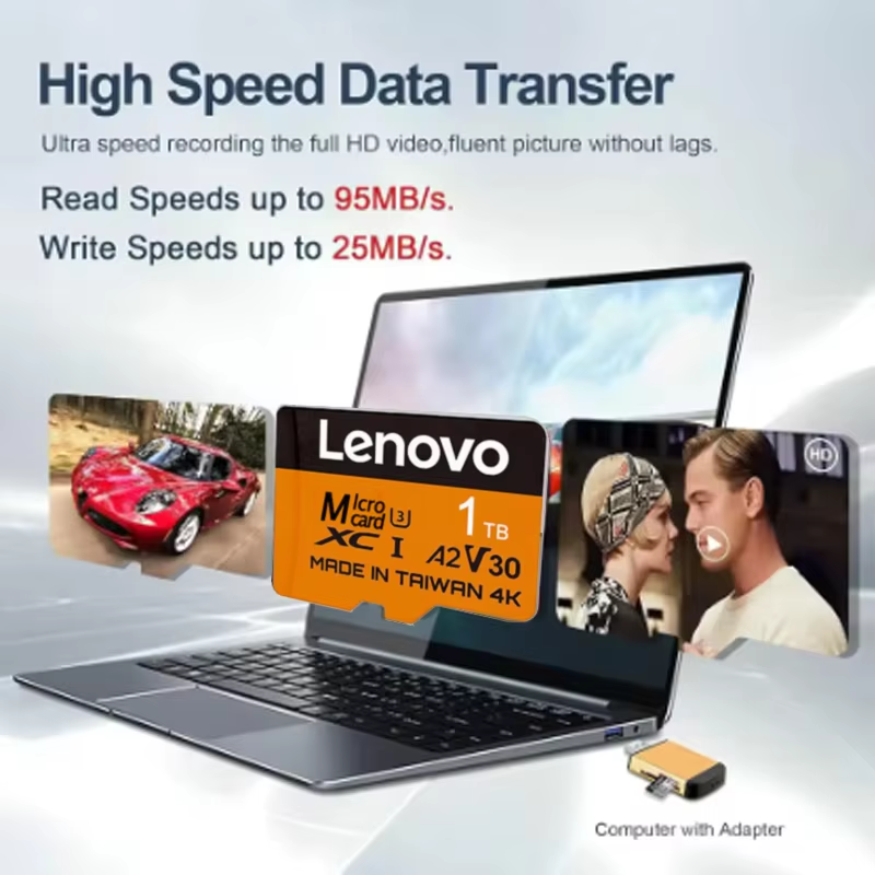 Cartes SD Lenovo Secure 512 Go - Microsd Card Tablet avis et prix